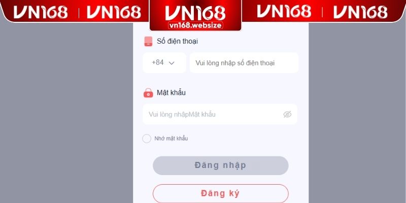 Các bước đăng nhập VN168 nhanh gọn nhất