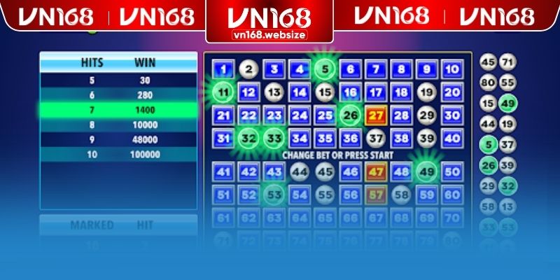 Tổng quan về game Keno thú vị hàng đầu